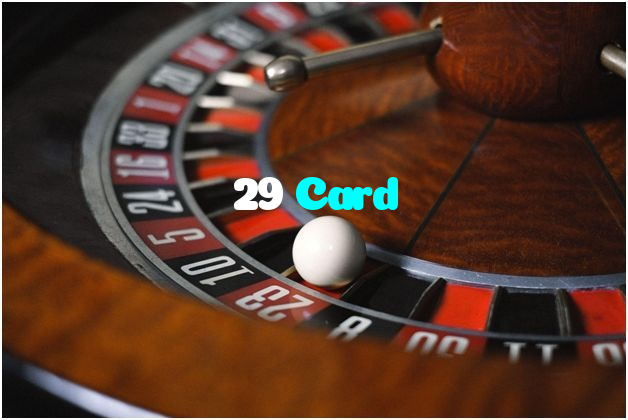 available types of 29 Card bet including pre-match live express and system bets