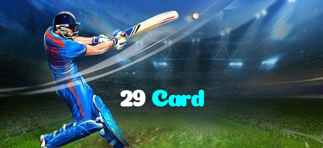 available types of 29 Card bet including pre-match live express and system bets
